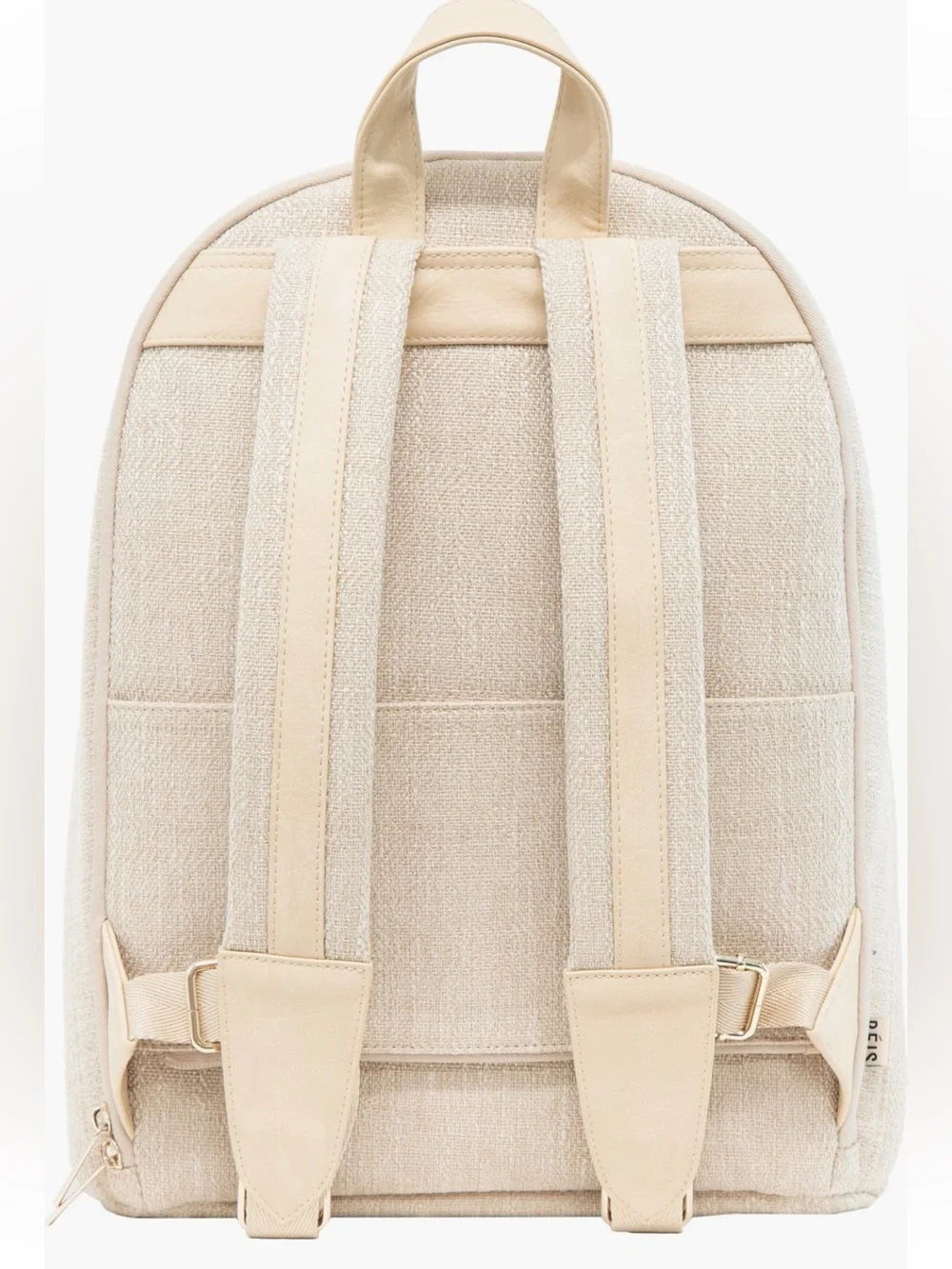 BEIS The Small Backpack - Beige with Gold Hardware - Great Condition